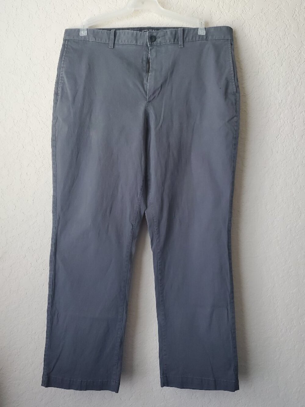 Banana Republic Aiden Pant 36x30 Gray Corduroy Slim Fit Straight Leg Trousers